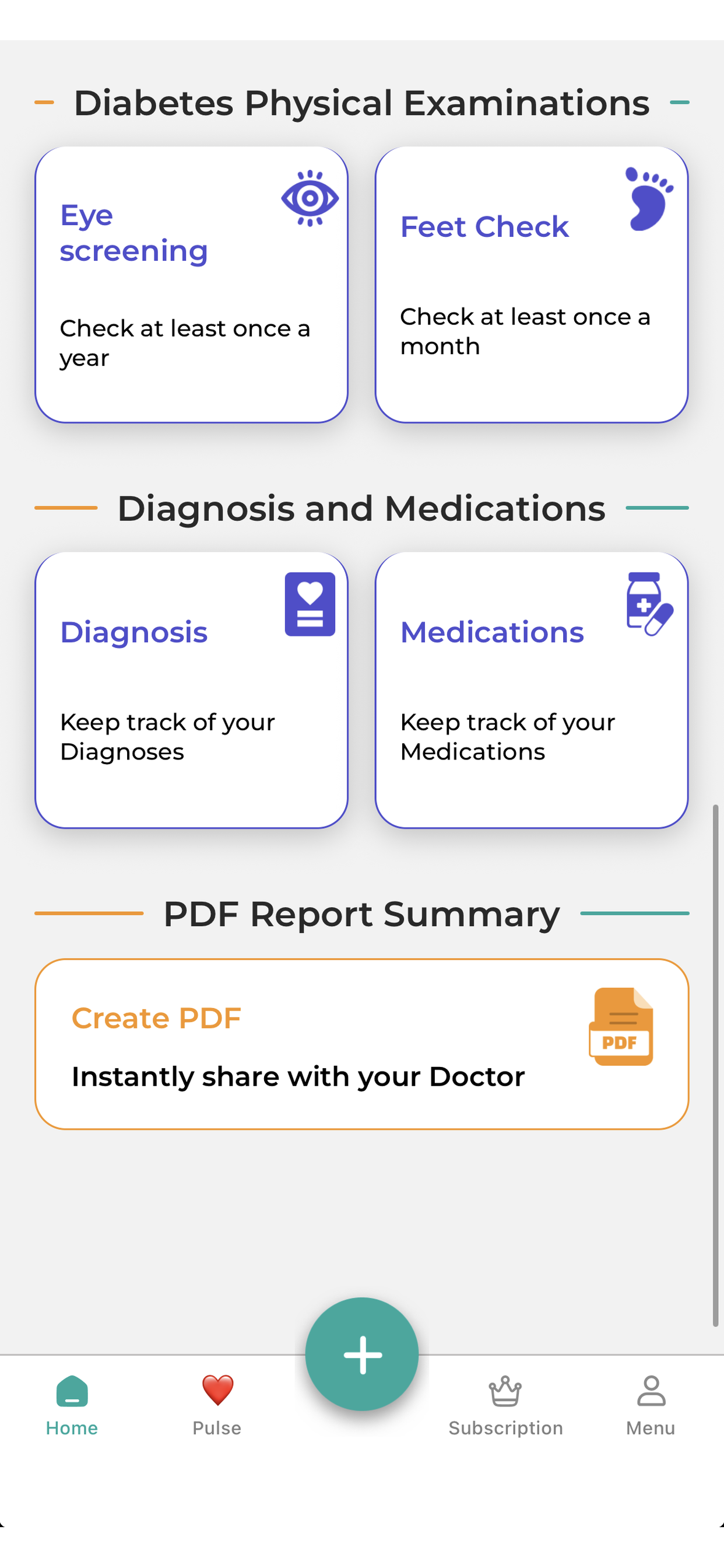 Physical Exam 1242x2688 Screenshot 2026 01 18 at 21.21 in the DiabetesConnect app